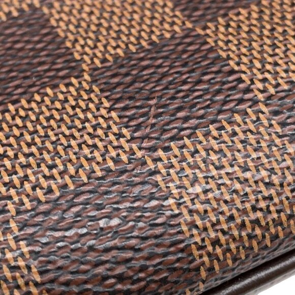 LOUIS VUITTON Busza Roseberry Damier Ebene Canvas Red N41178 - Picture 7 of 15